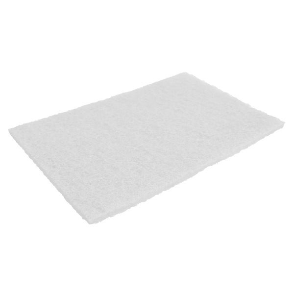 Xero White Scrub Pad  Pack of Five, 5PK 209-15-36